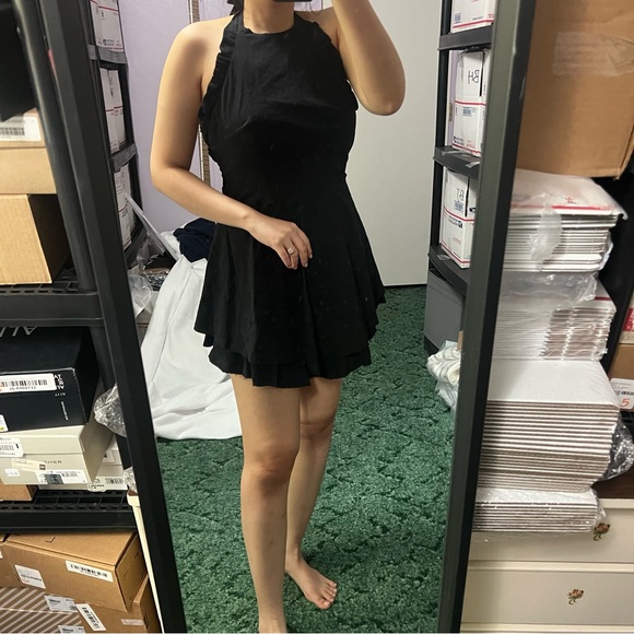 selfie leslie halter mini dress elegant - Picture 2 of 8